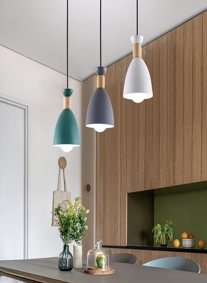 Lyse Decor Multi Color Hanging Lights for Living Room/Bedroom, Pendant Lights for Ceiling/Kitchen Counter/Hall and Balcony and Hanging Lamps for Home Decoration (Pack of 3) - Image 4